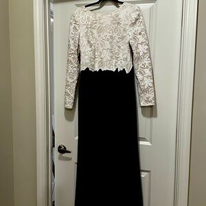 Tadashi Shoji long dress.  Worn once.  In perfect condition.
